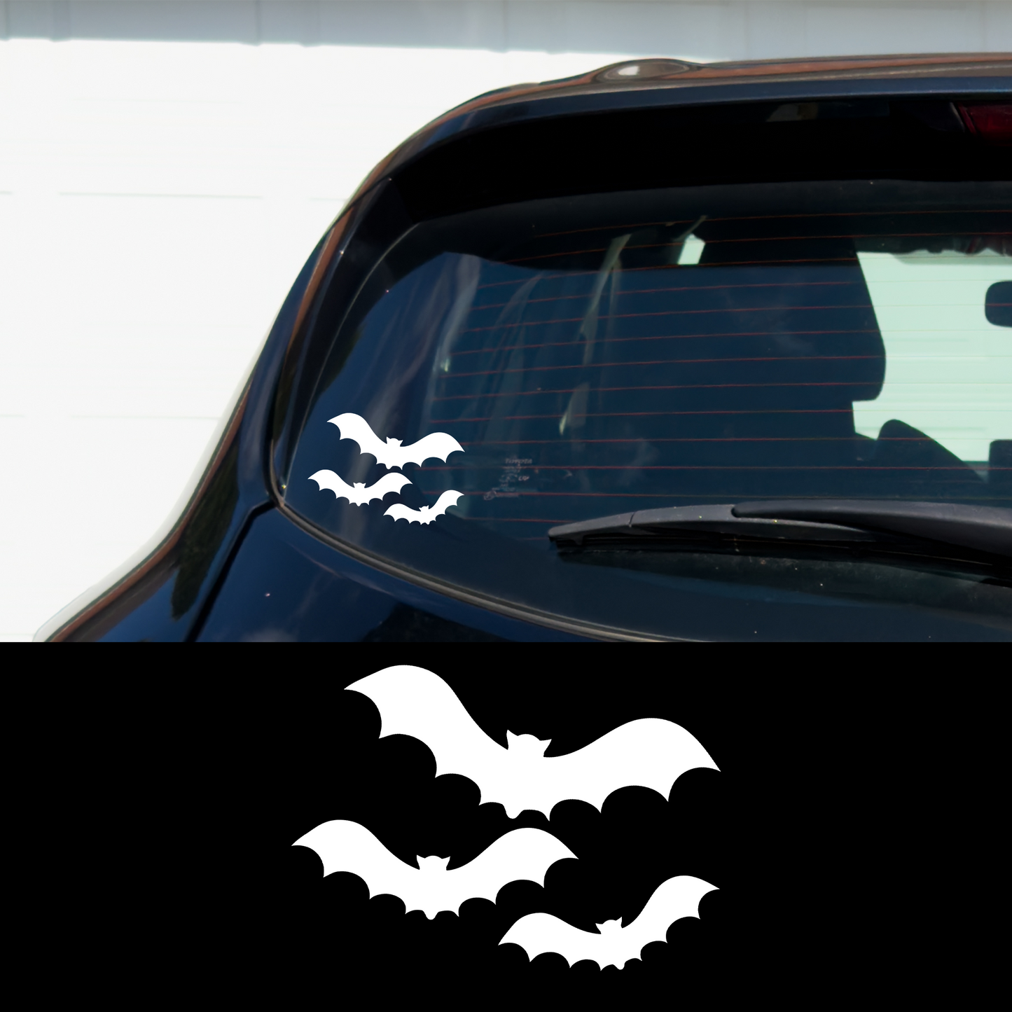 BATS Vinyl Car Multipurpose Decal