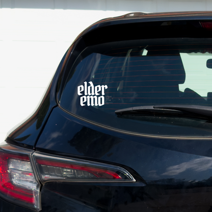 Elder Emo Metal Vinyl Car Multipurpose Decal