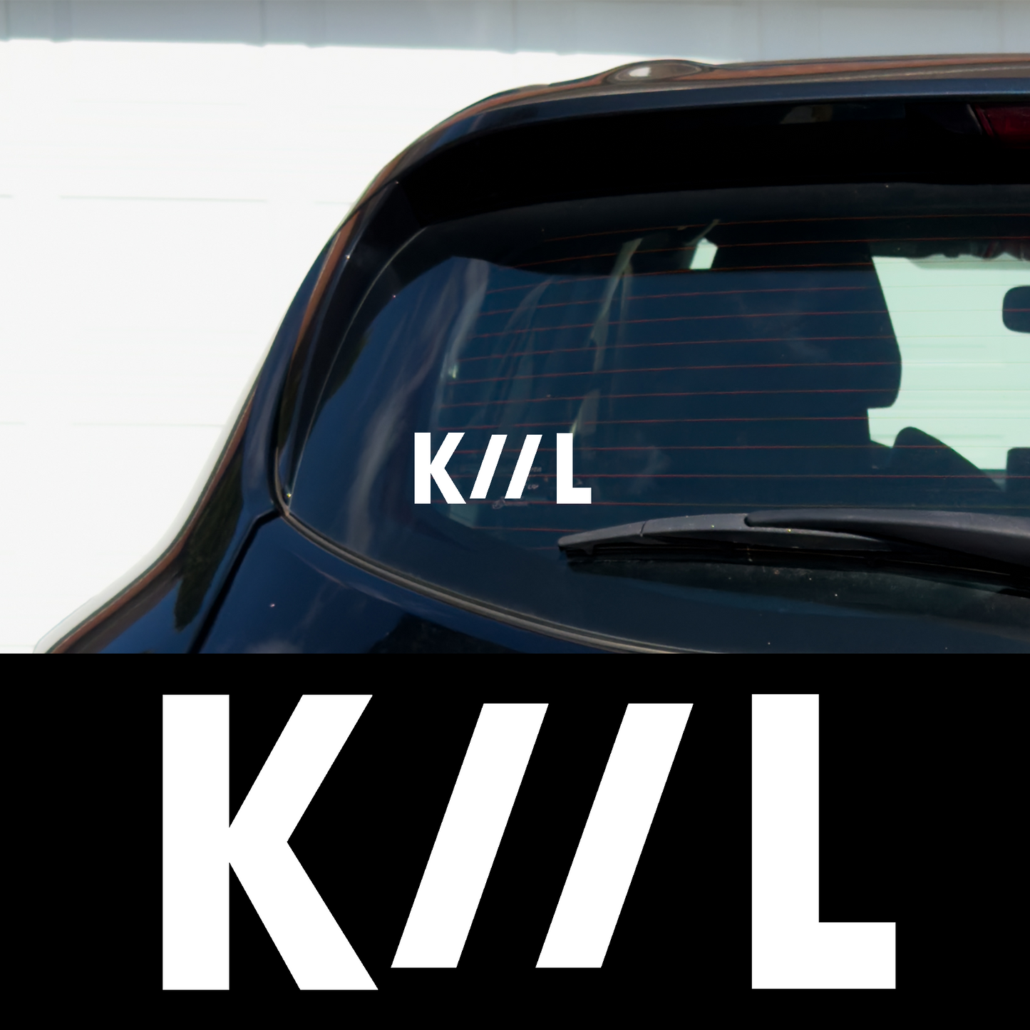 K//L 5" Vinyl Car Multipurpose Decal