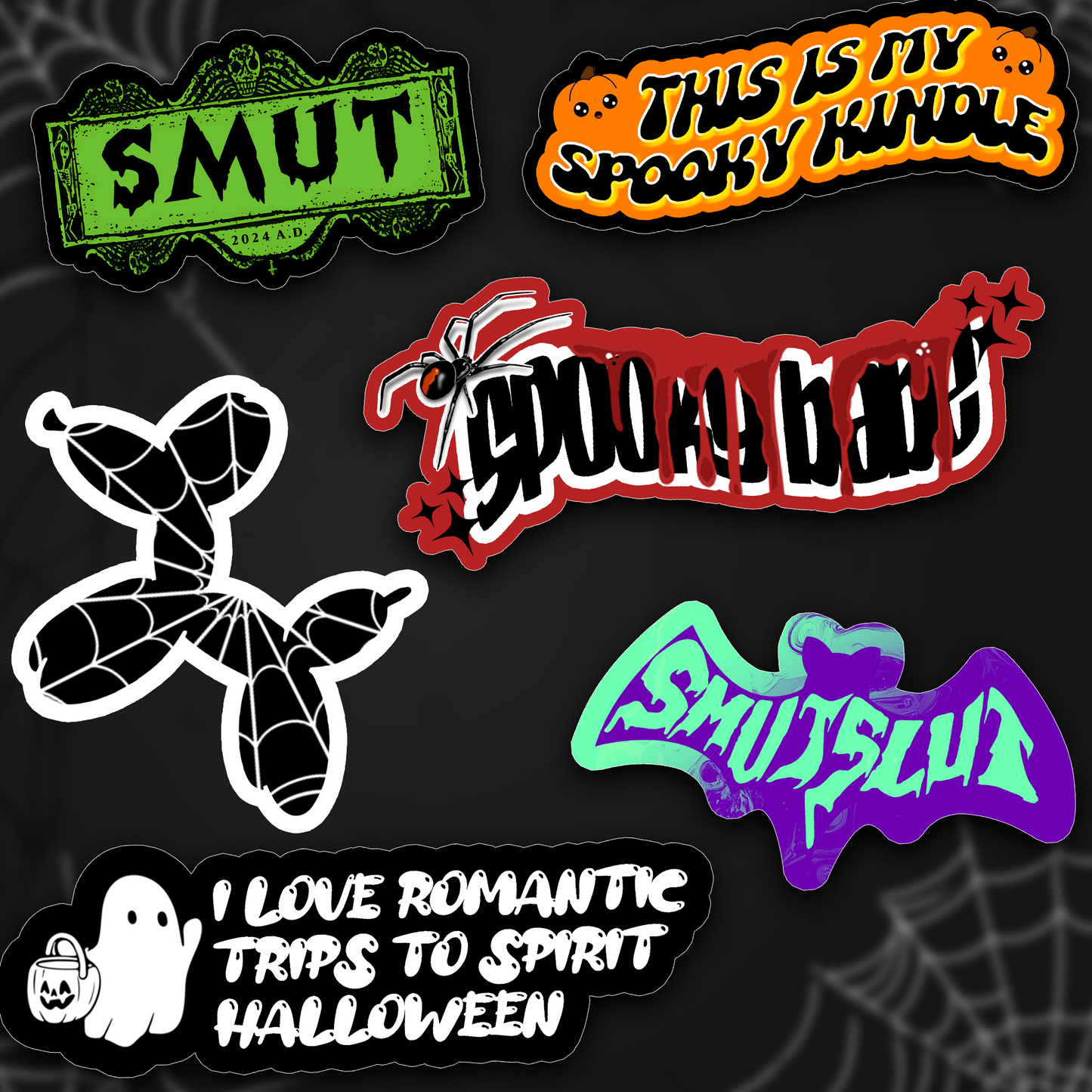 Halloween Smut (GLOSSY OR HOLOGRAPHIC)