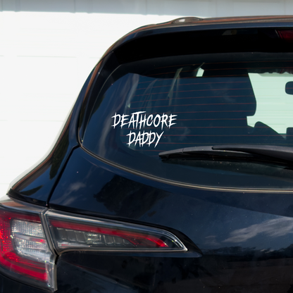 DeathCore Daddy Metal Vinyl Car Multipurpose Decal 7" x 4"