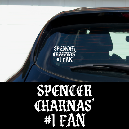 Lead Singer's #1 Fan Metal Vinyl Car Multipurpose Decal