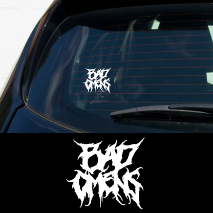 Deathcore Font Metal Vinyl Car Multipurpose Decal