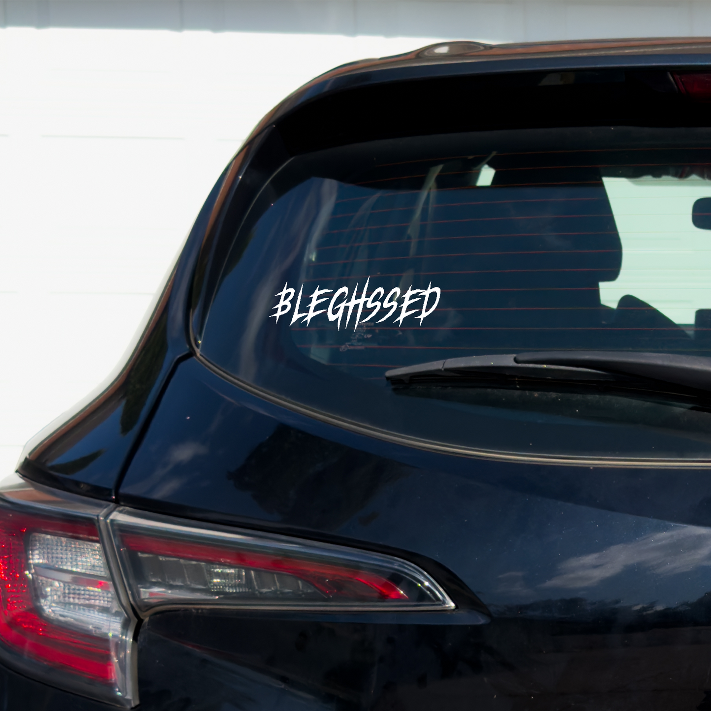 BLEGHSSED Metal Vinyl Car Multipurpose Decal