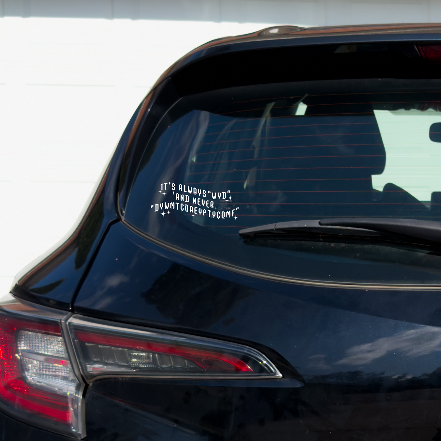 DYWMTCOAEYPTYCOMF Booktok Bookish Vinyl Car Multipurpose Decal