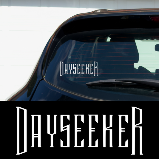 Day Seeker 7"x 3" Vinyl Car Multipurpose Decal