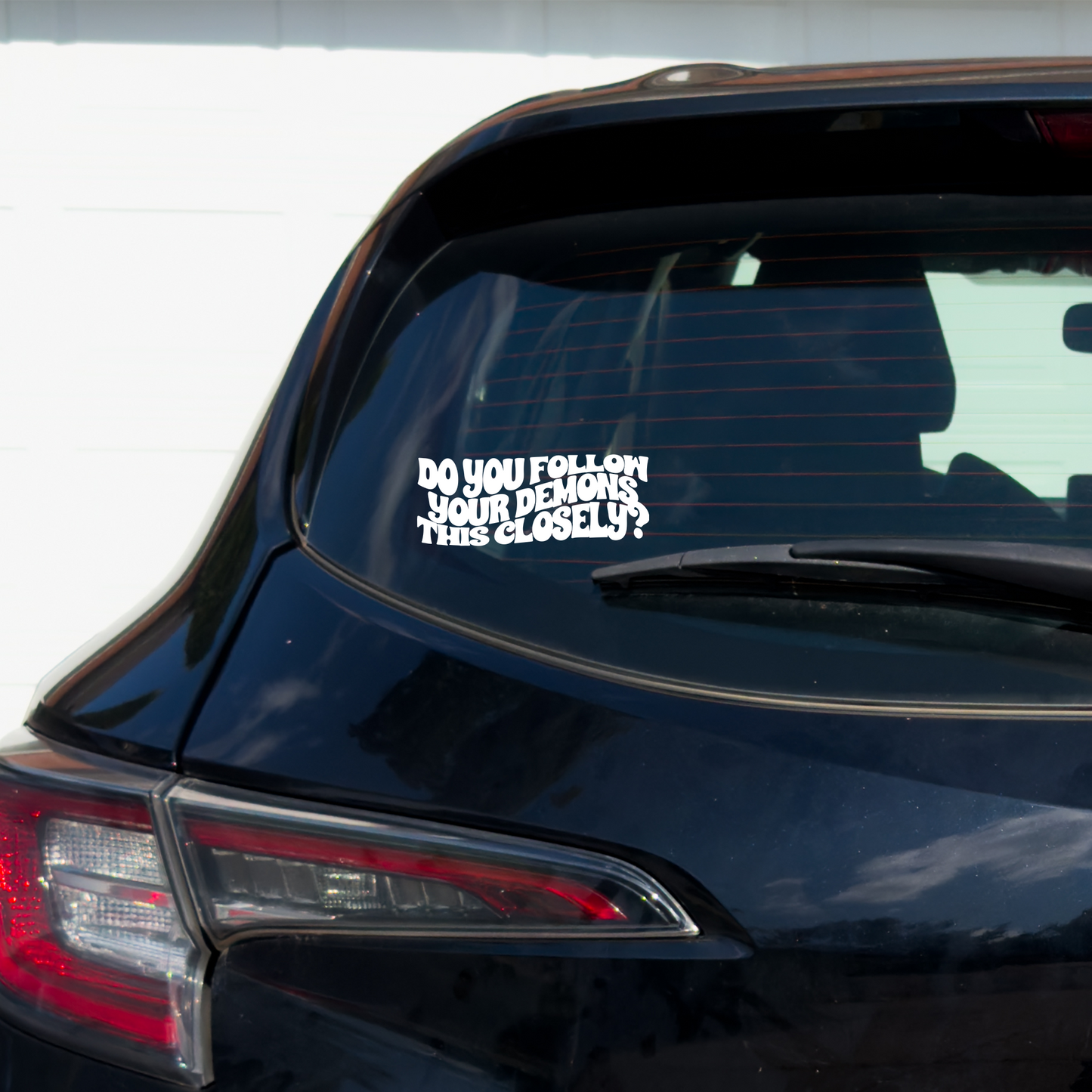 Do you follow your Demons this closely? Vinyl Car Multipurpose Decal