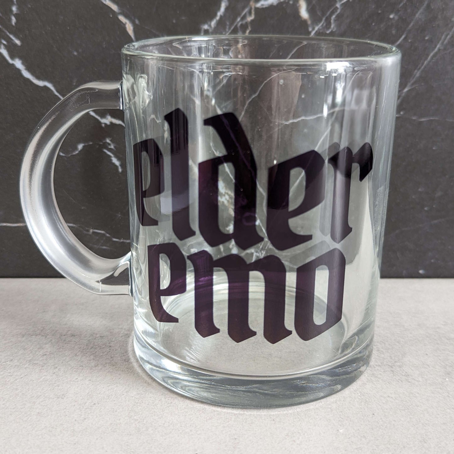 ELDER EMO 15oz Glass Mug