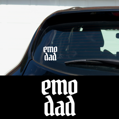 Emo Dad Metal Vinyl Car Multipurpose Decal