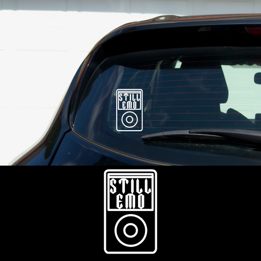 Still Emo Ipod Vinyl Car Multipurpose Decal