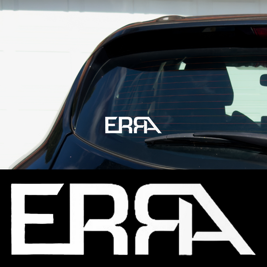 ERRA 5" Metal Vinyl Car Multipurpose Decal