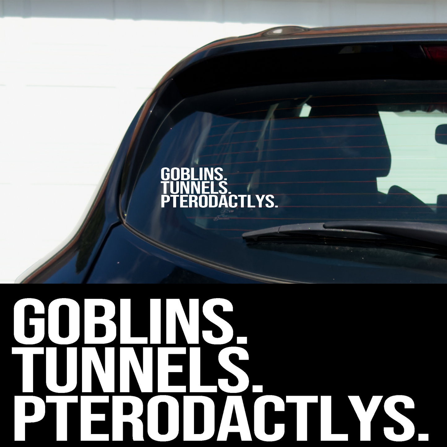 GTP  7"x2" Vinyl Car Multipurpose Decal