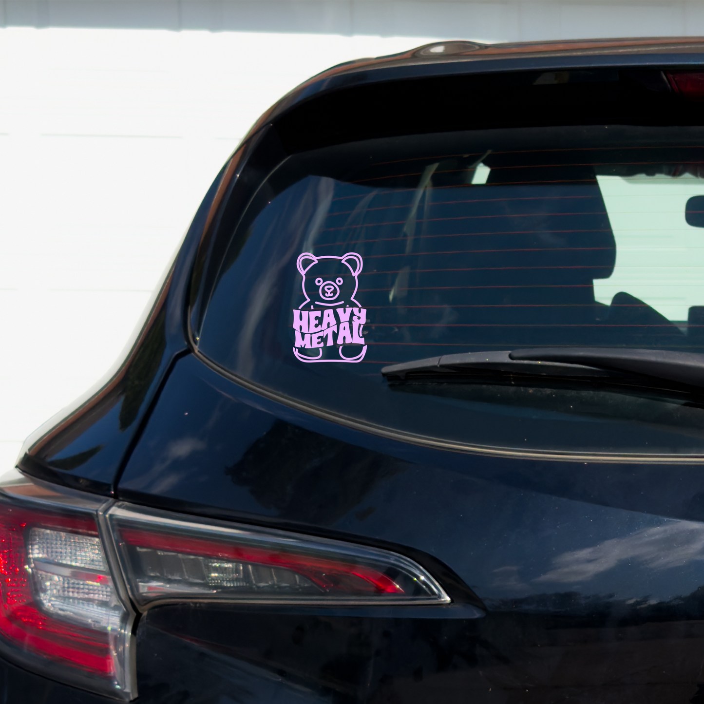 Heavy Metal Gummy Bear Vinyl Car Multipurpose Decal