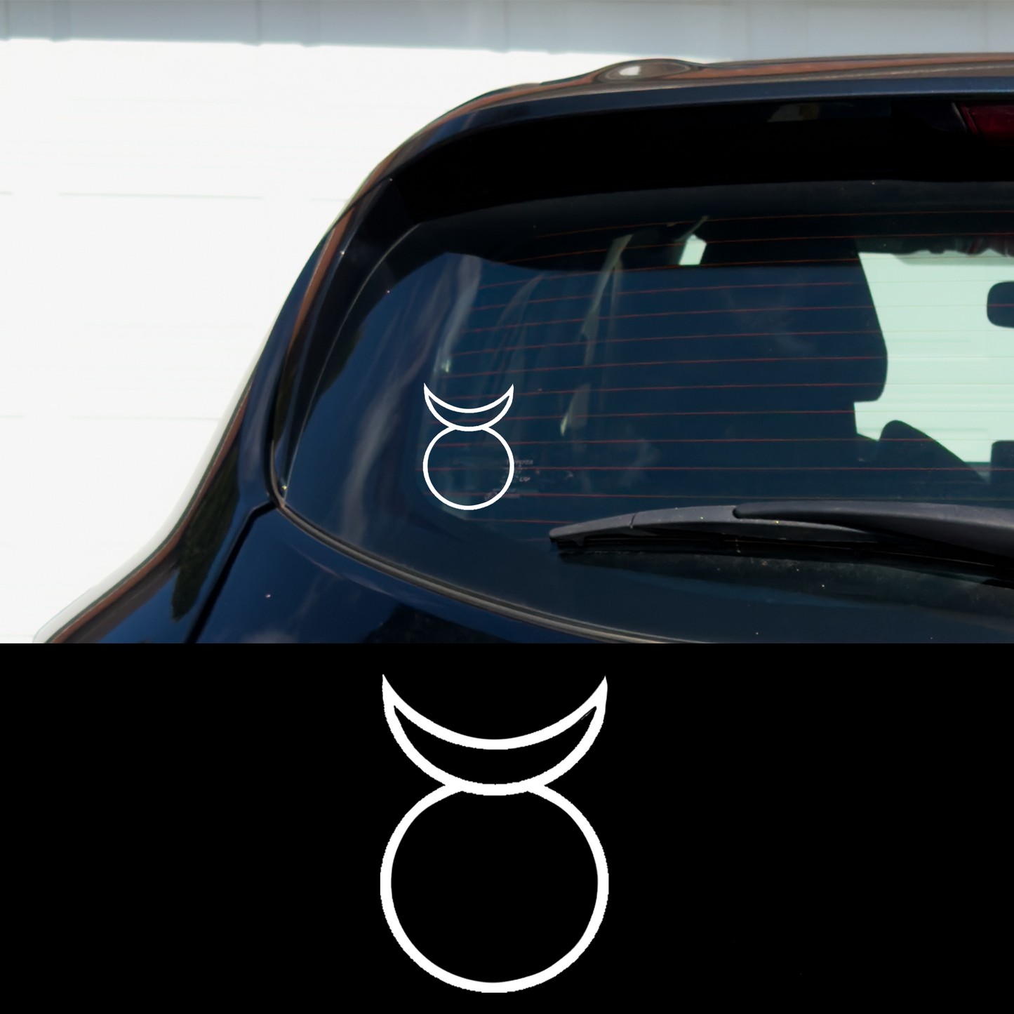 Horned God 5" Vinyl Car Multipurpose Decal