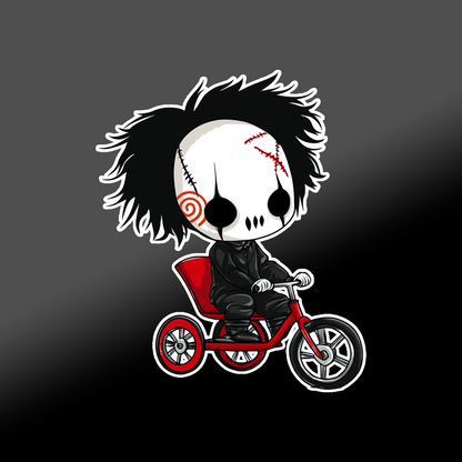 HORROR CHIBI STICKER (GLOSSY OR HOLOGRAPHIC)