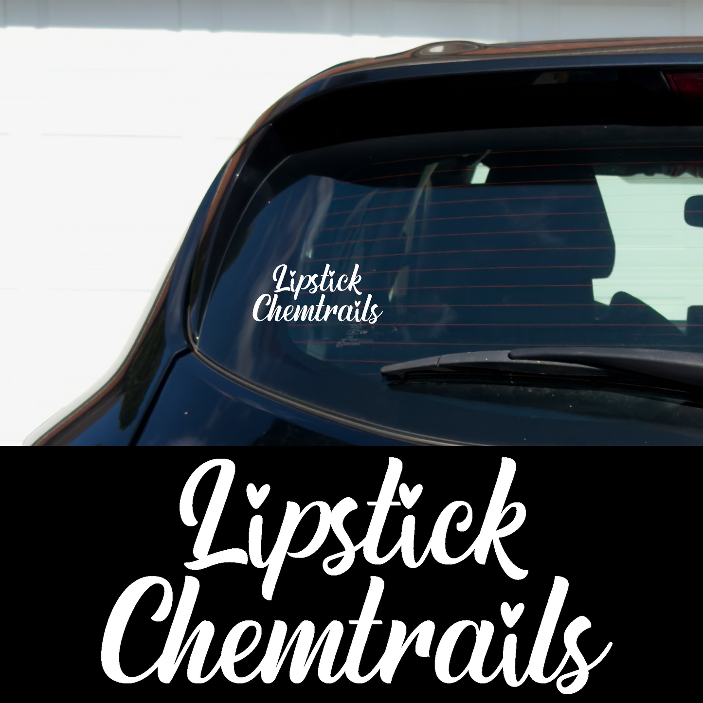 LIPSTICK 6.5" X 3" Vinyl Car Multipurpose Decal