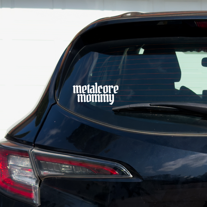 Metalcore Mommy Metal Vinyl Car Multipurpose Decal