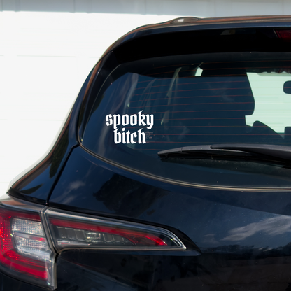 Spooky B*tch Vinyl Car Multipurpose Decal