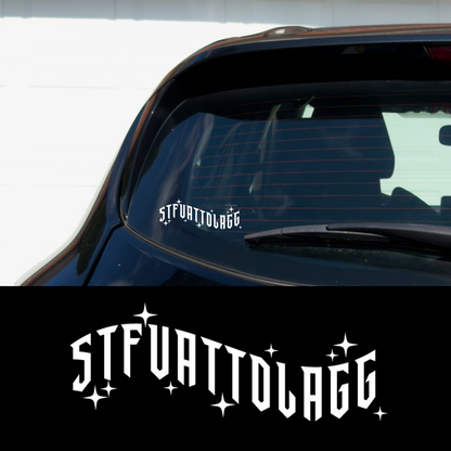 STFUATTDLAGG Booktok Bookish Vinyl Car Multipurpose Decal