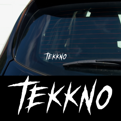 TEKKNO 5.5" Metal Vinyl Car Multipurpose Decal