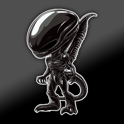 HORROR CHIBI STICKER (GLOSSY OR HOLOGRAPHIC)