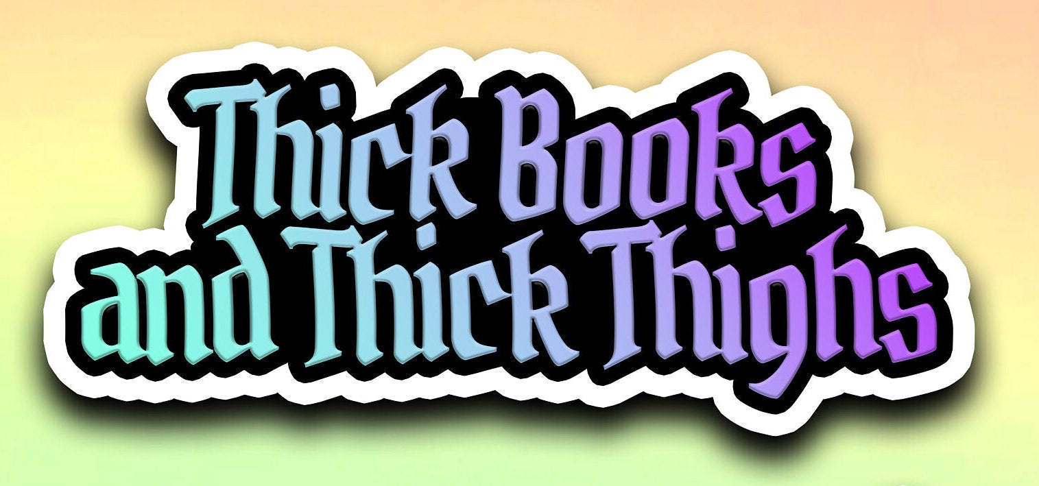 Bookish Babe Stickers Cute Book Stickers Thick books Thick Thighs Team Villain Slow Burn Morally grey Hydro Flask Decal Kindle Decals